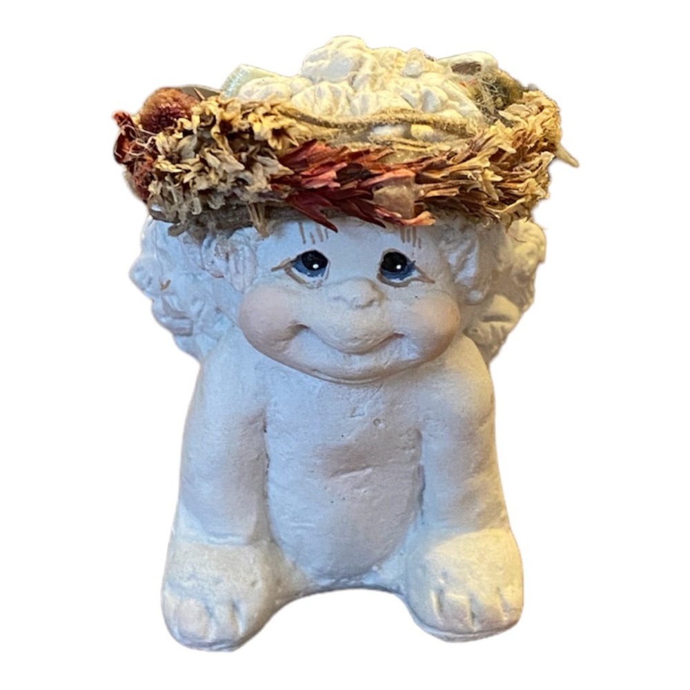 Vintage 1996 Dreamsicles Cherub Angel Figurine Cast Art Industries Kristin Hayne